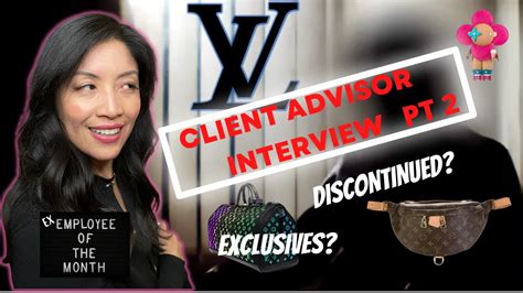 louis vuitton client advisor interview questions|louis vuitton questions and answers.